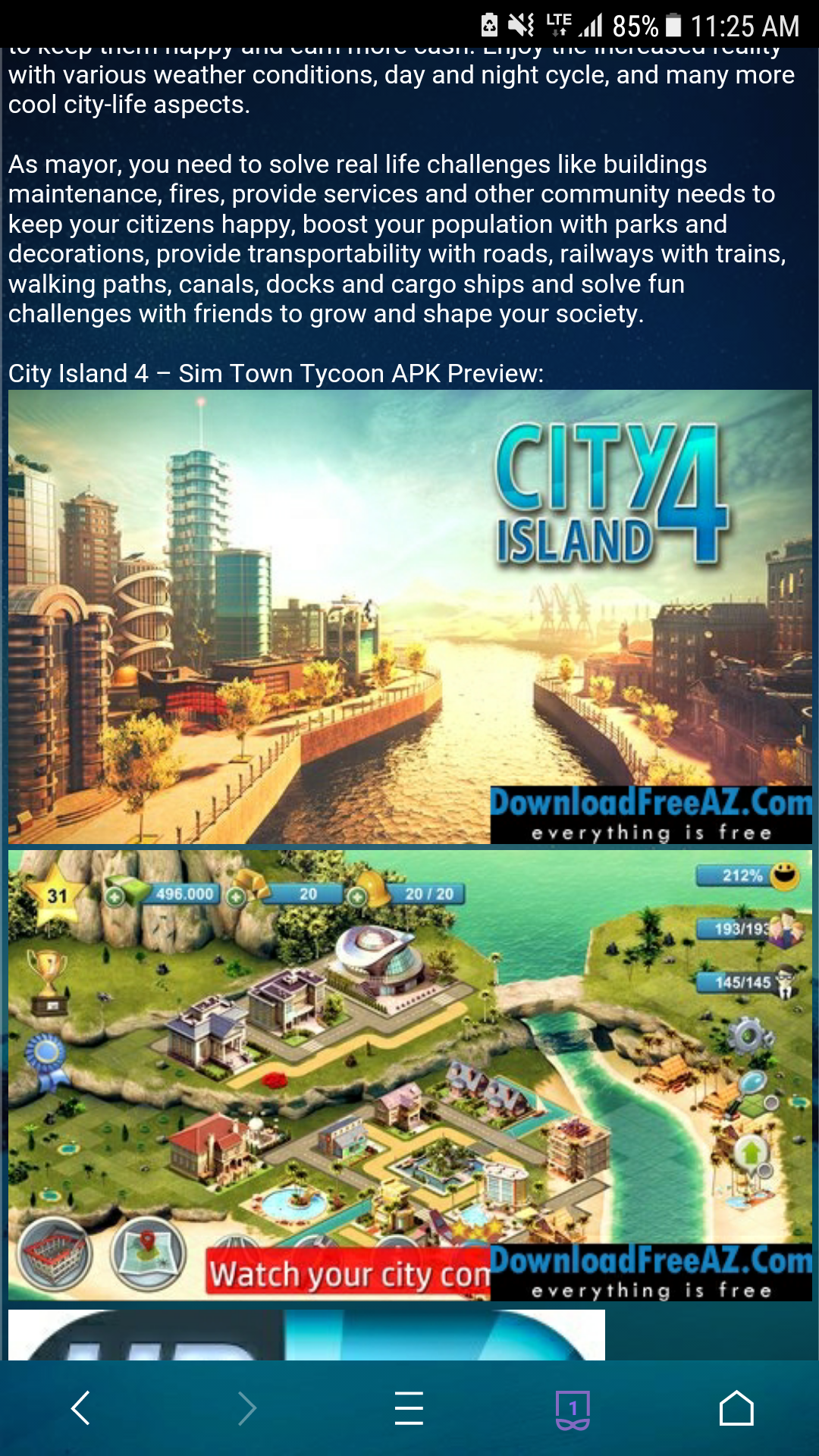 [Game Android] City Island 4 – Sim Town Tycoon