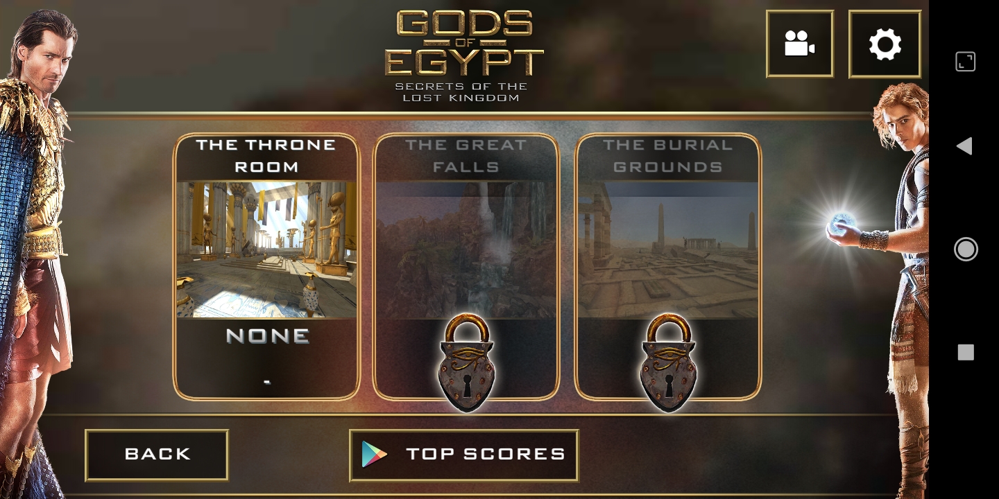 [Game Android] Gods of Egypt: Secrets of the lost kingdom. The game