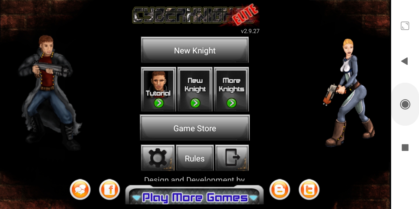 [Games Android] Cyber Knights RPG Elite