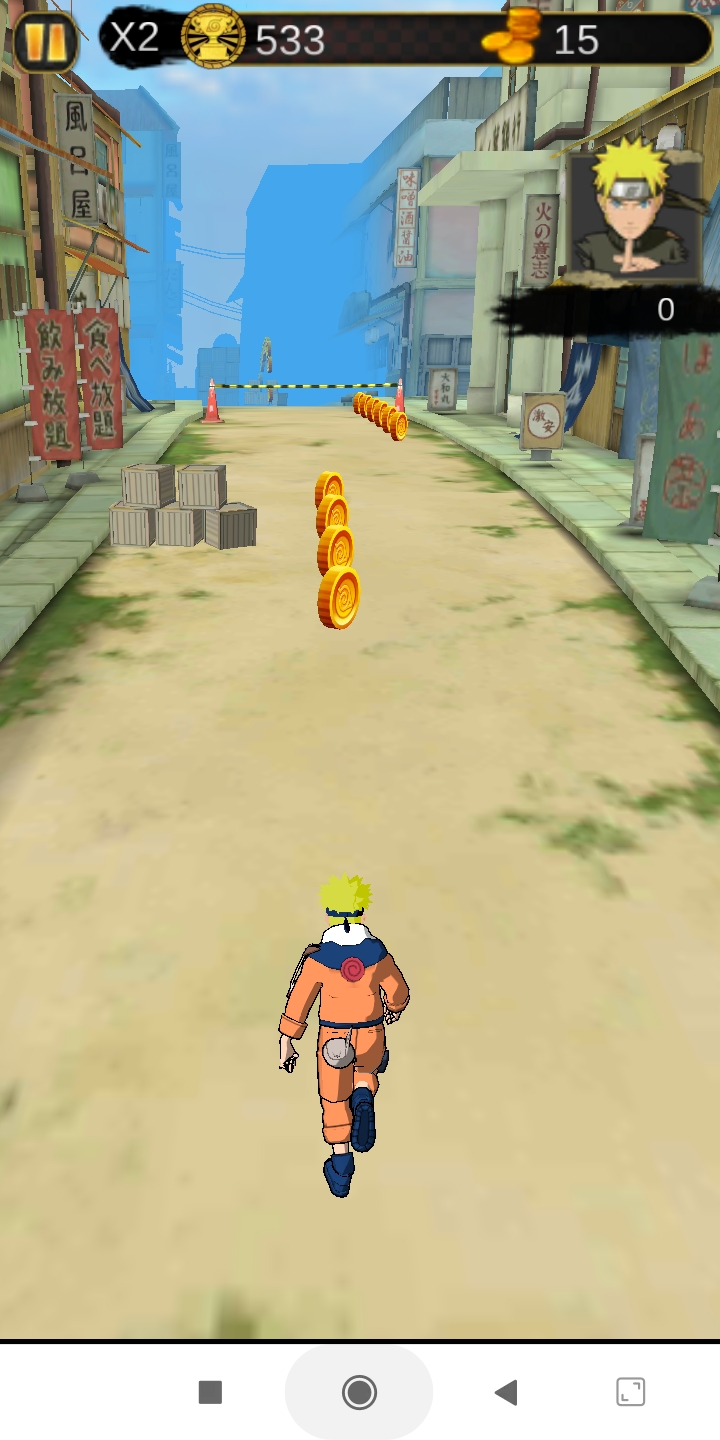 [Game Android] Naruto Ninja Run