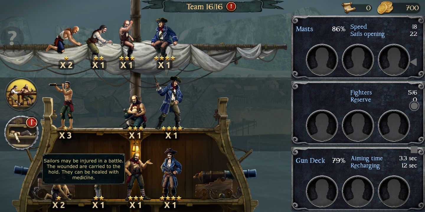 [Game Android] Tempest Pirates Flag Caribbean Action RPG