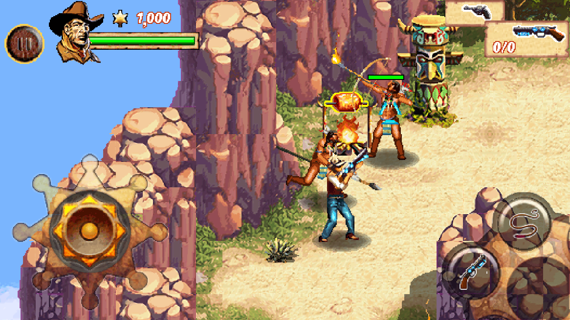 [Game Android] Cowboy vs Alien 2D