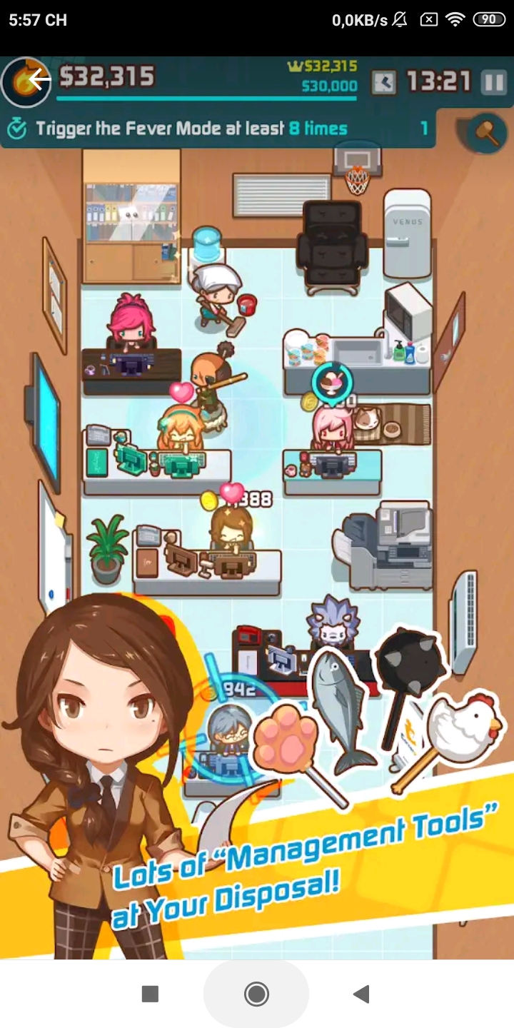 [Game Android] OH~! My Office - Boss Simulation Game
