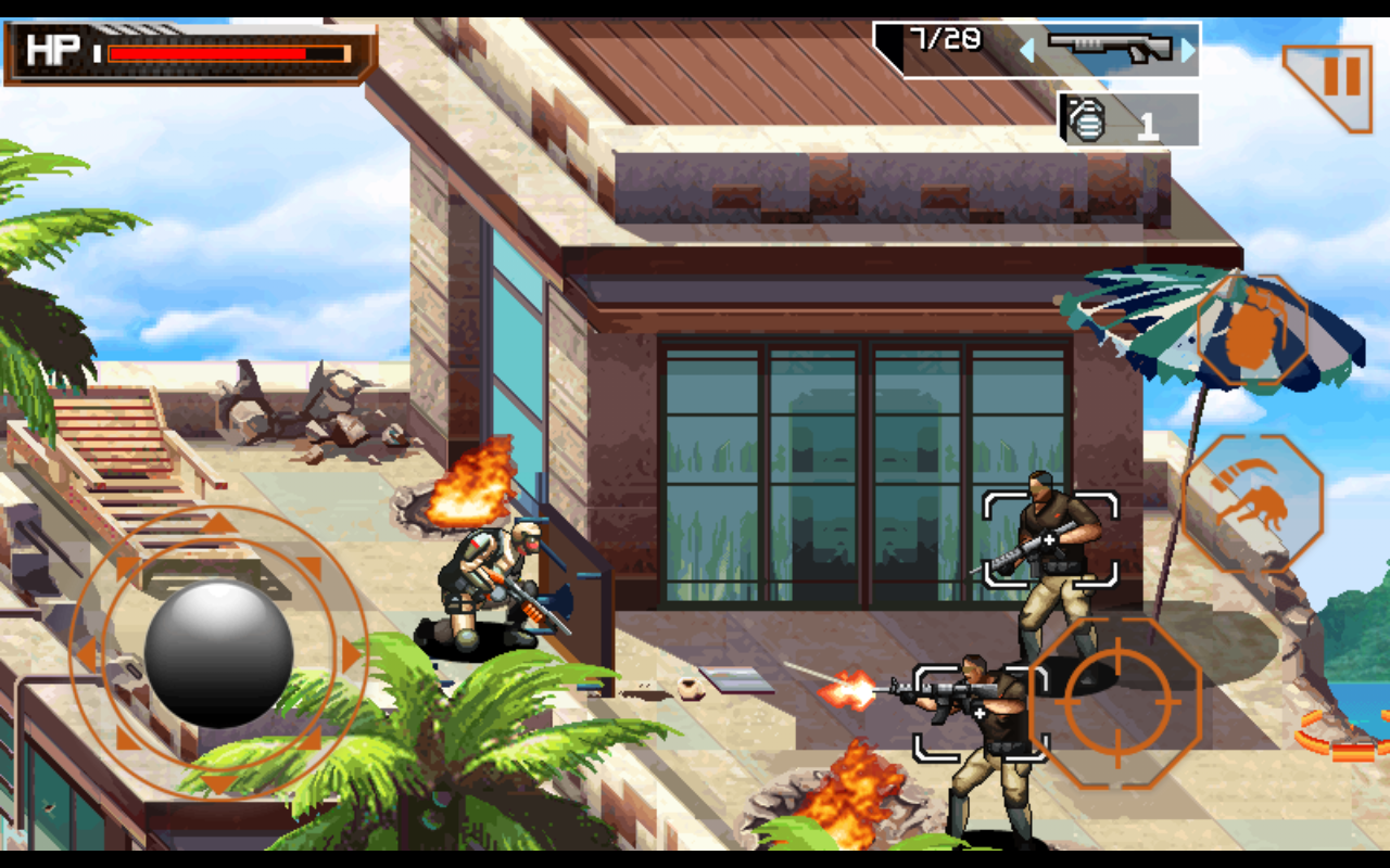 [Game Android] Modern Combat 4: Zero Hour 2D
