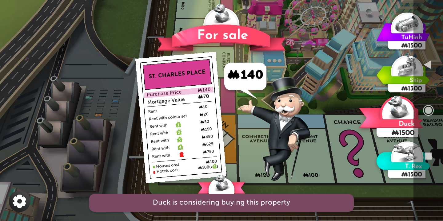 [Game Android] Monopoly The Money &amp; Real Estate Board Game