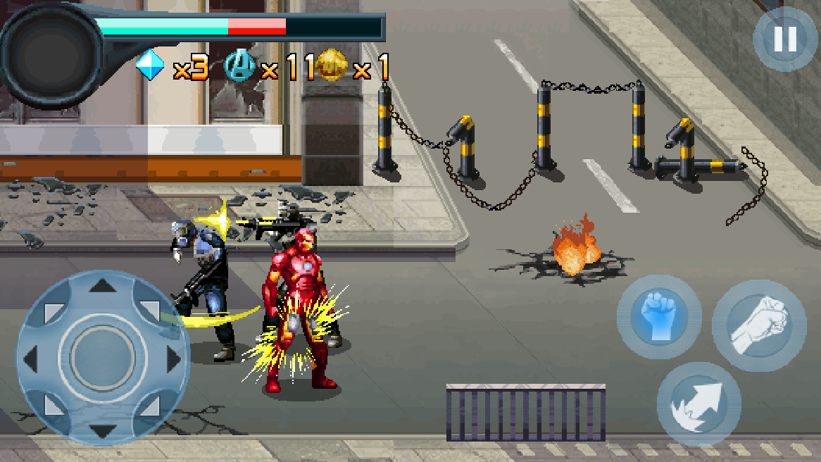 [Game Android] The Avengers 2D