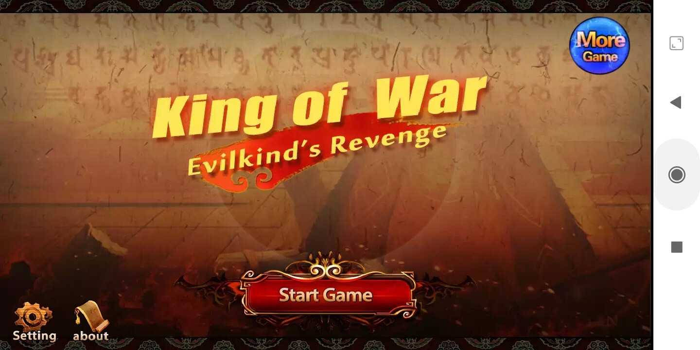 [Game Android] King of war-Evilkind's revenge