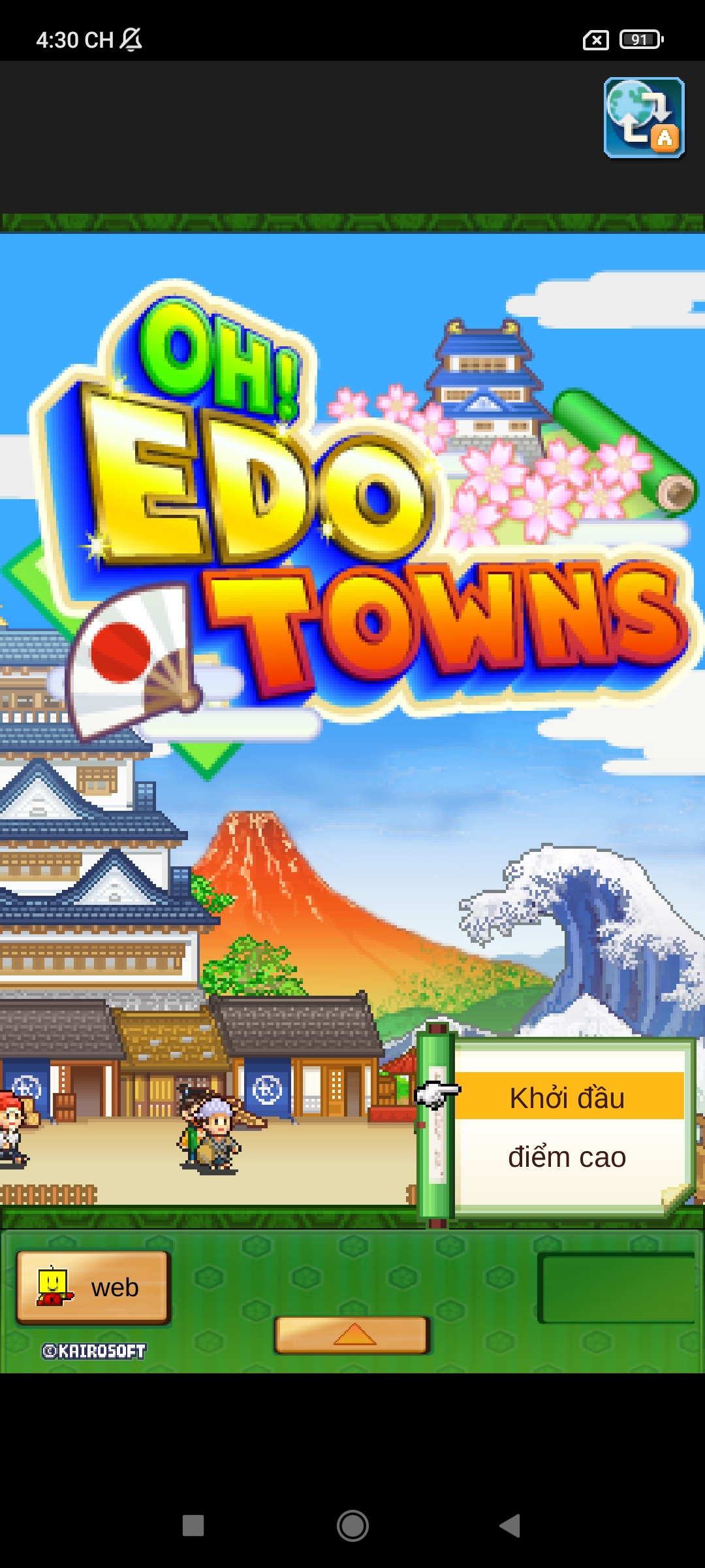 Game Oh!Edo Towns Việt Hóa Cho Android