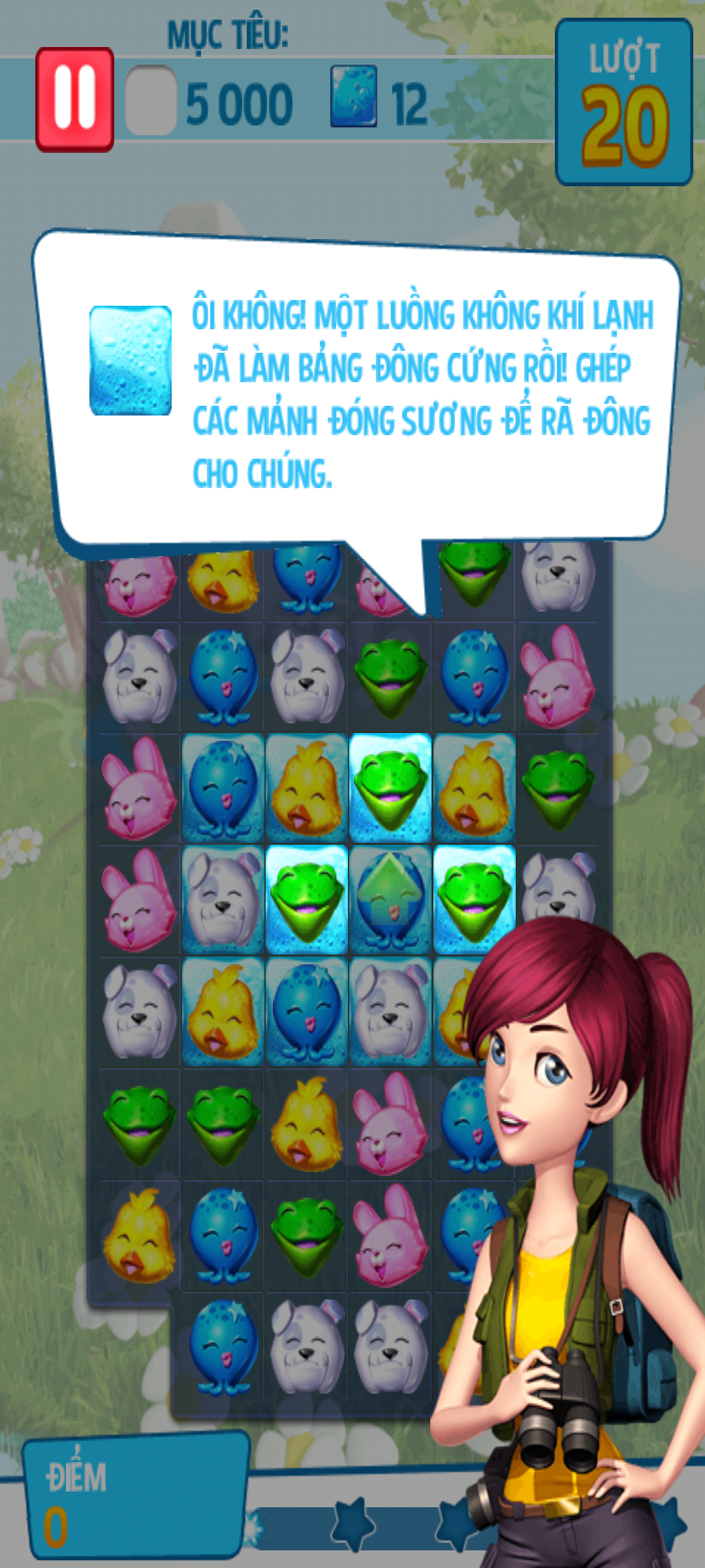 Game Puzzle Pets - Popping Fun Tiếng Việt Cho Android
