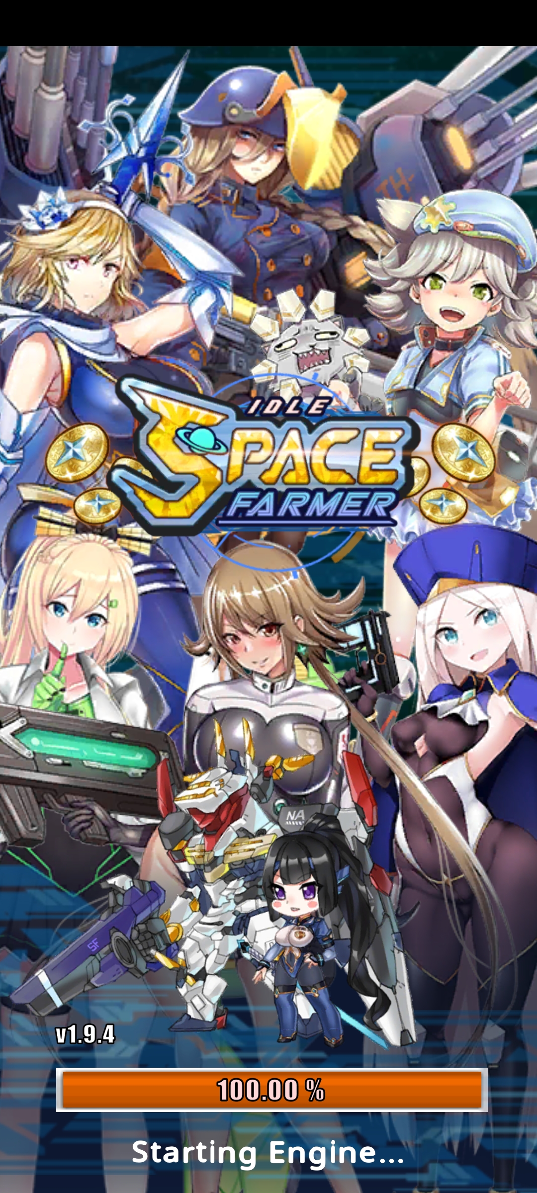 [Game Android] Waifu - Idle Space Farmer