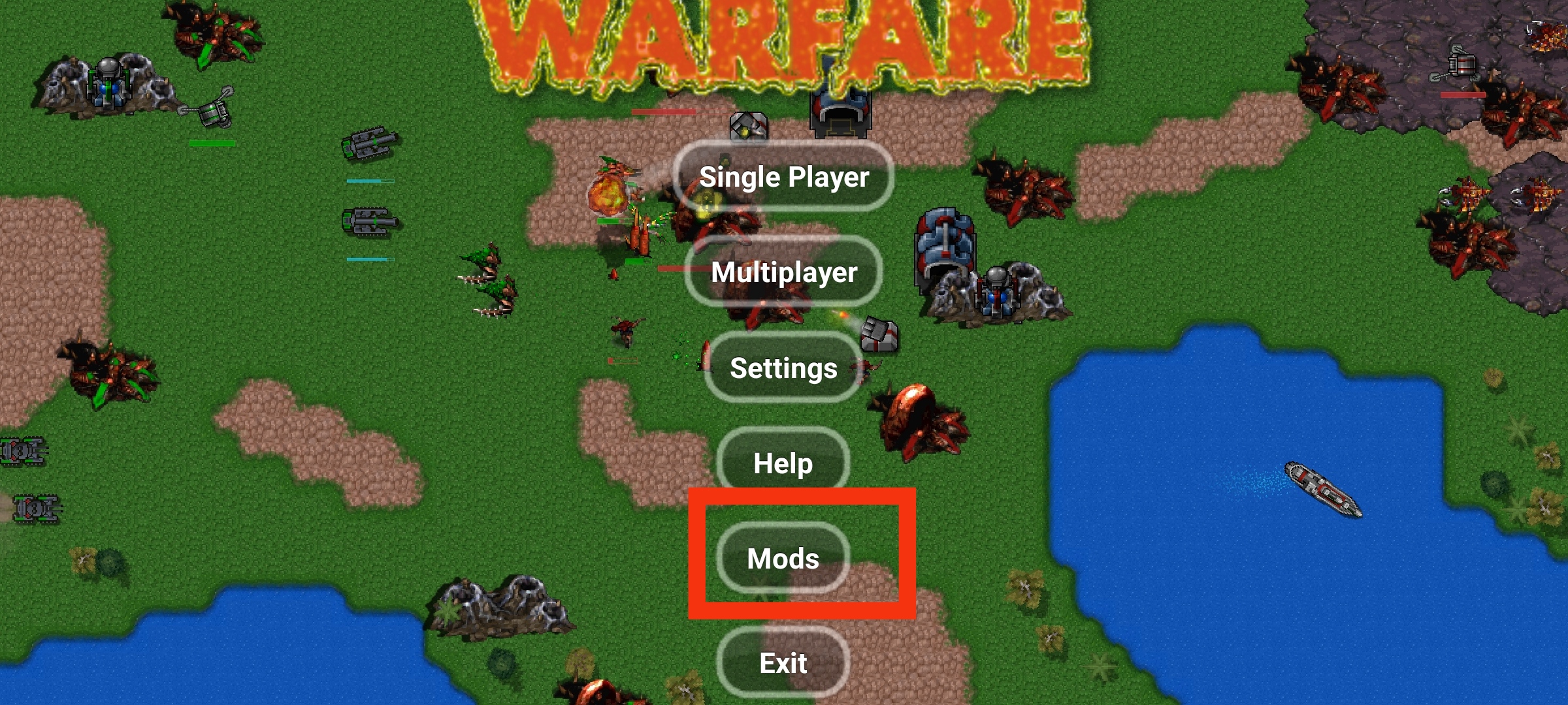 Rusted Warfare  RTS Strategy Mod Starcraft [Android Game]