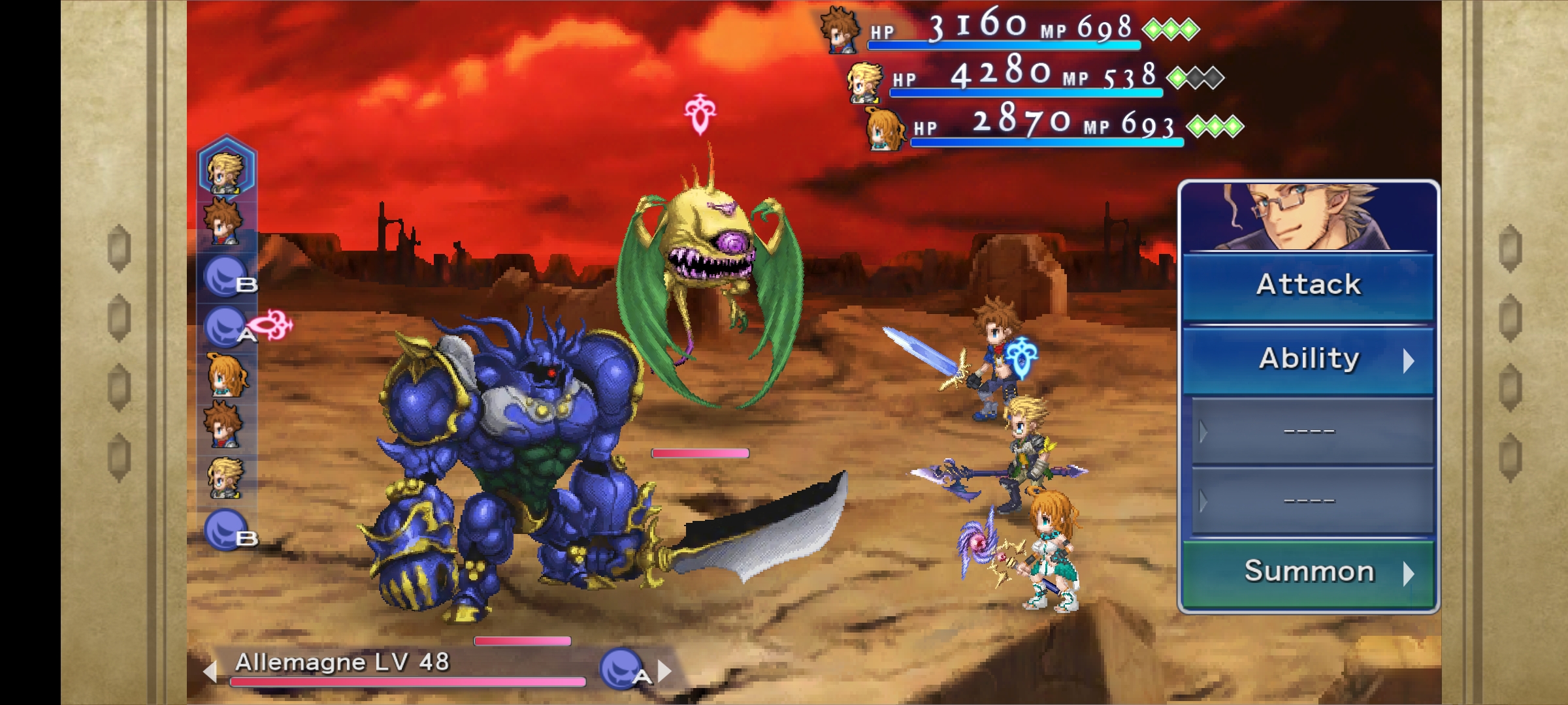 Game FINAL FANTASY DIMENSIONS II Cho Android
