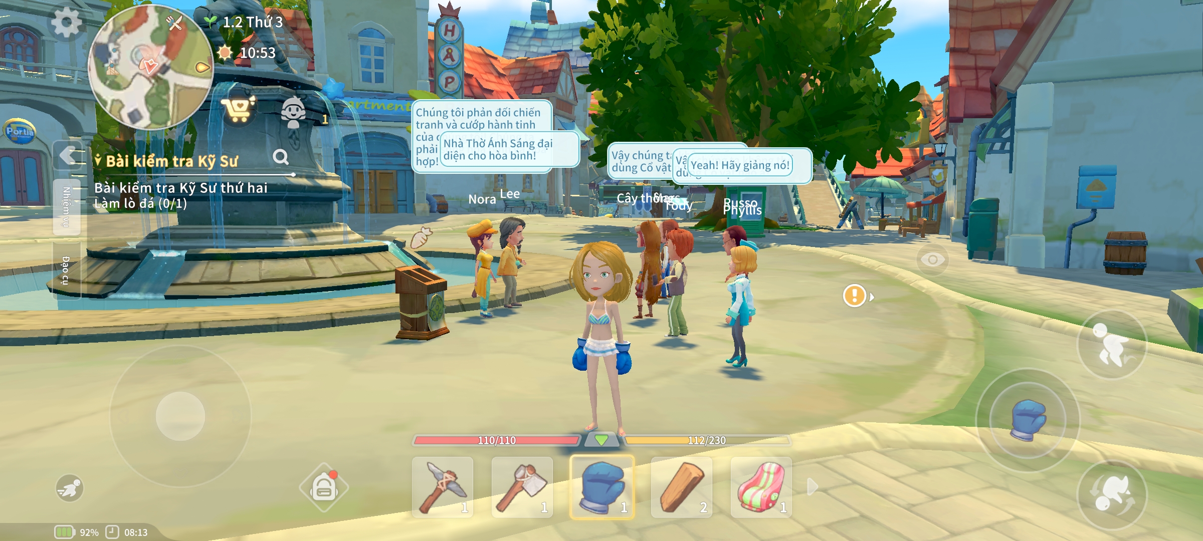 [Game Android] My Time at Portia Tiếng Việt
