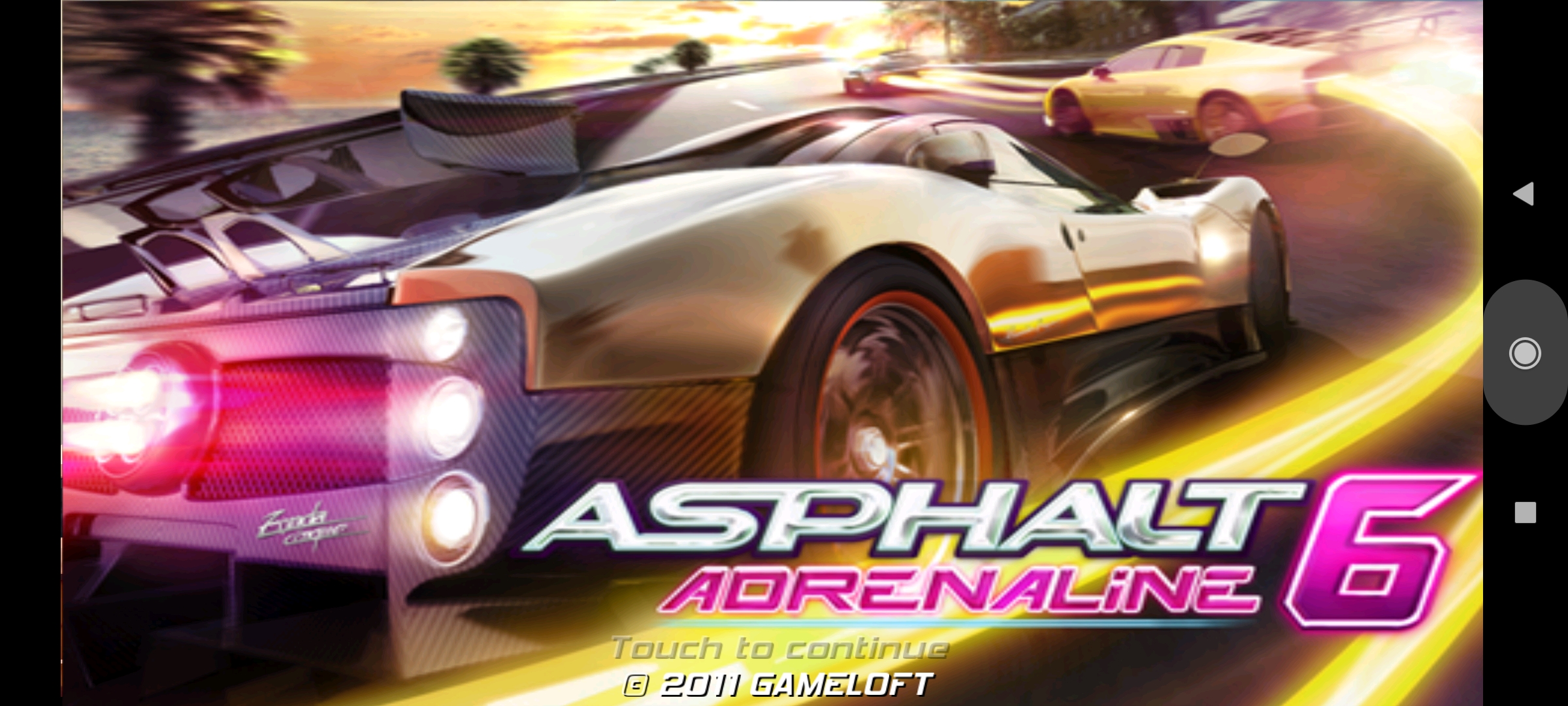 Game Asphalt 6 Adrenaline HD Support Android 11 Cho Android
