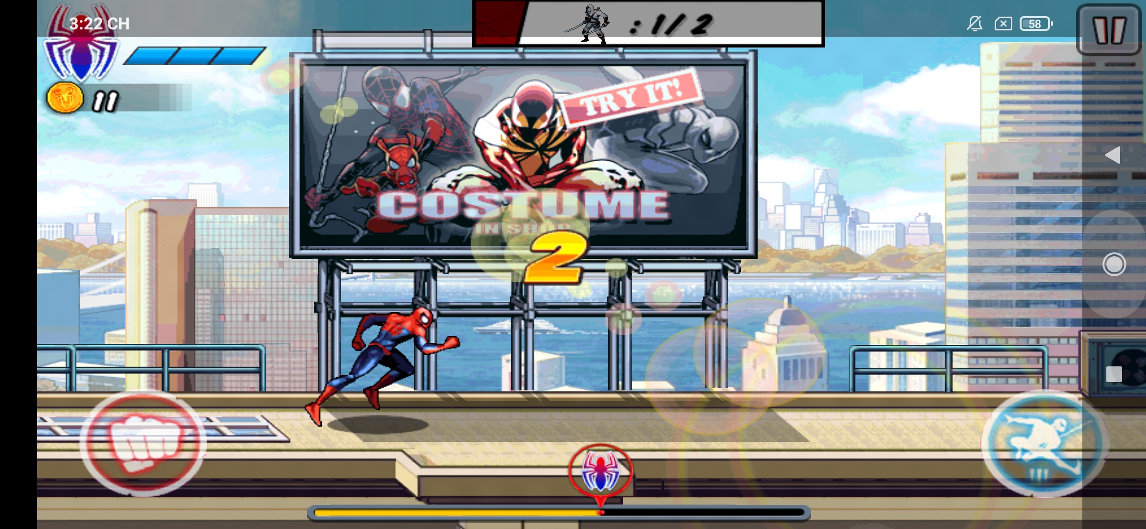 [Game Android] Spider-Man Ultimate Power Sức Mạnh Tối Thượng Tiếng Việt