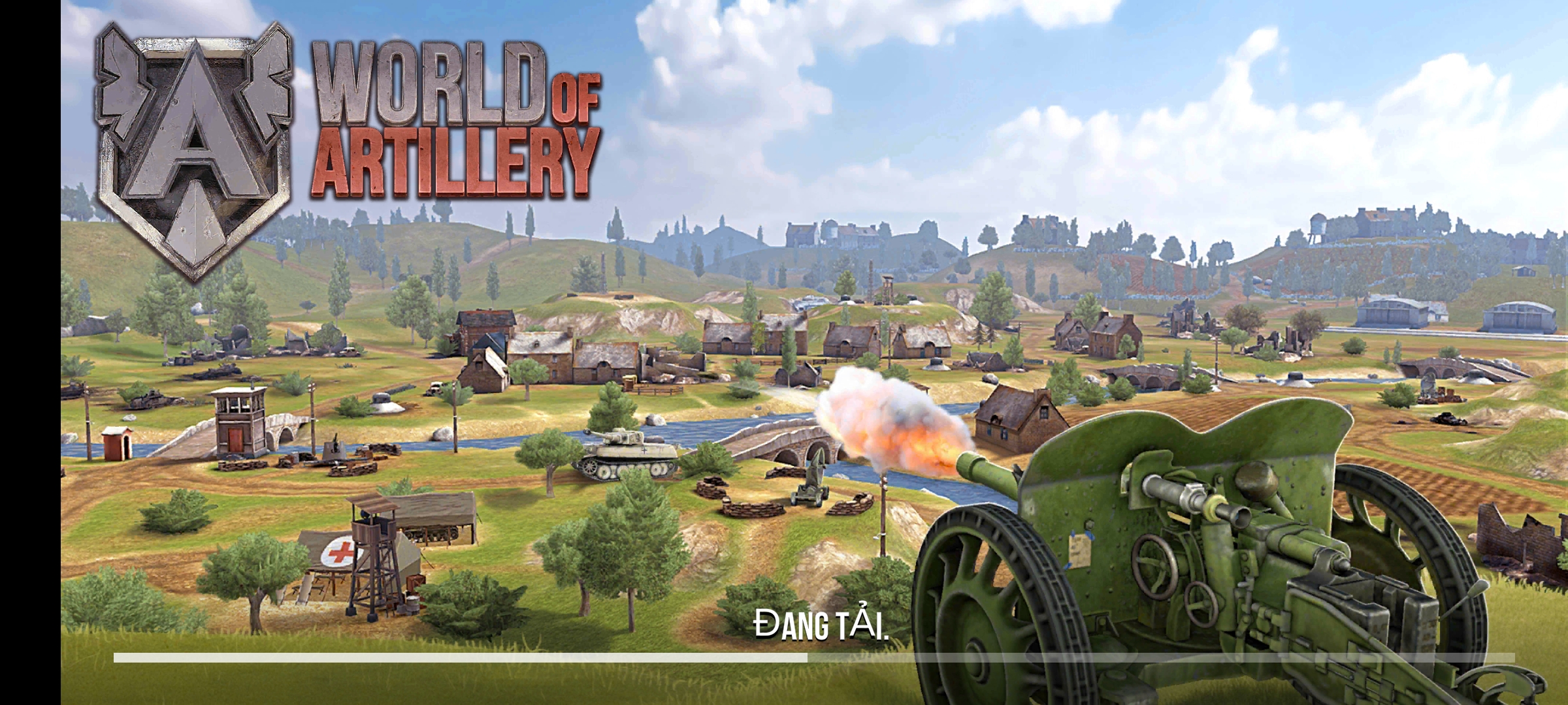 [Game Android] World of Artillery: Cannon Tiếng Việt