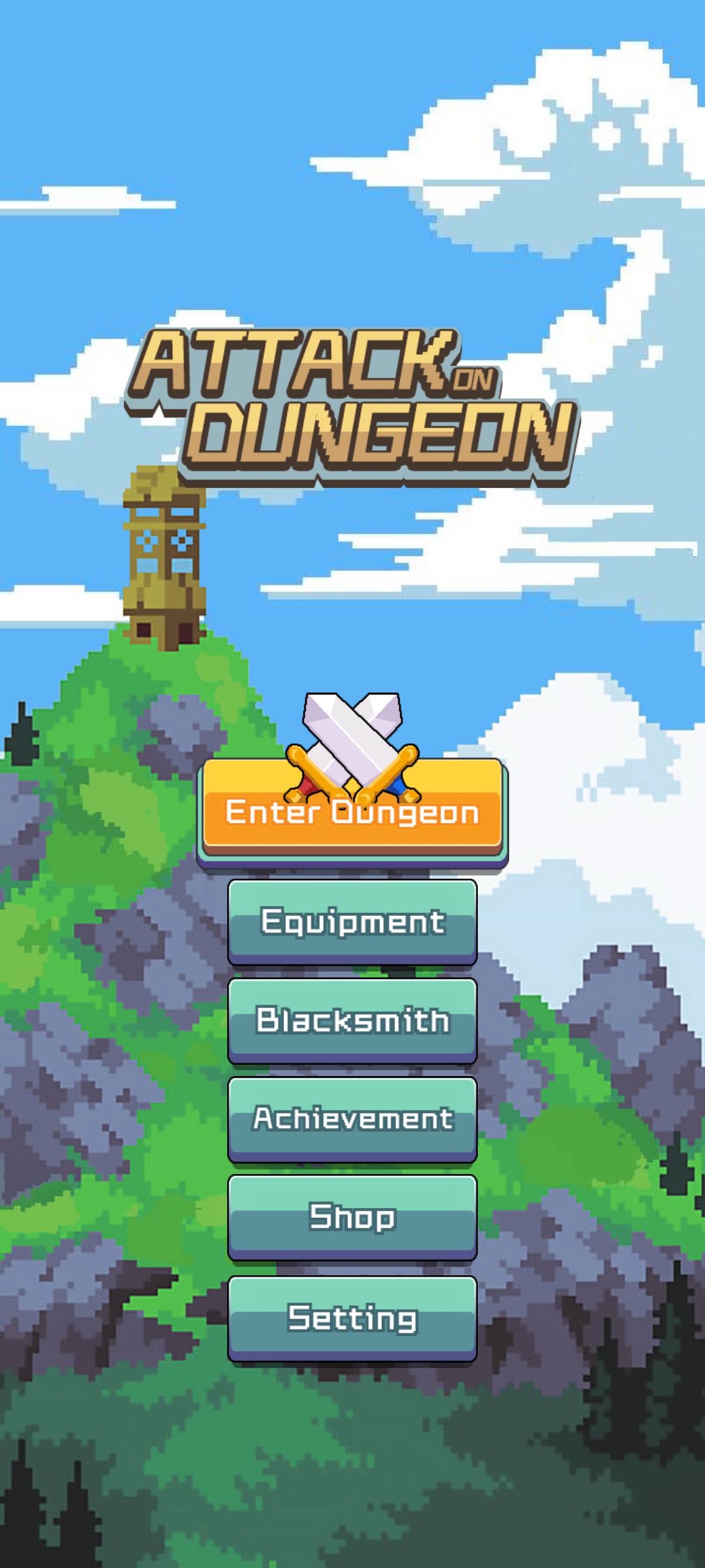 [Game Android] Attack On Dungeon
