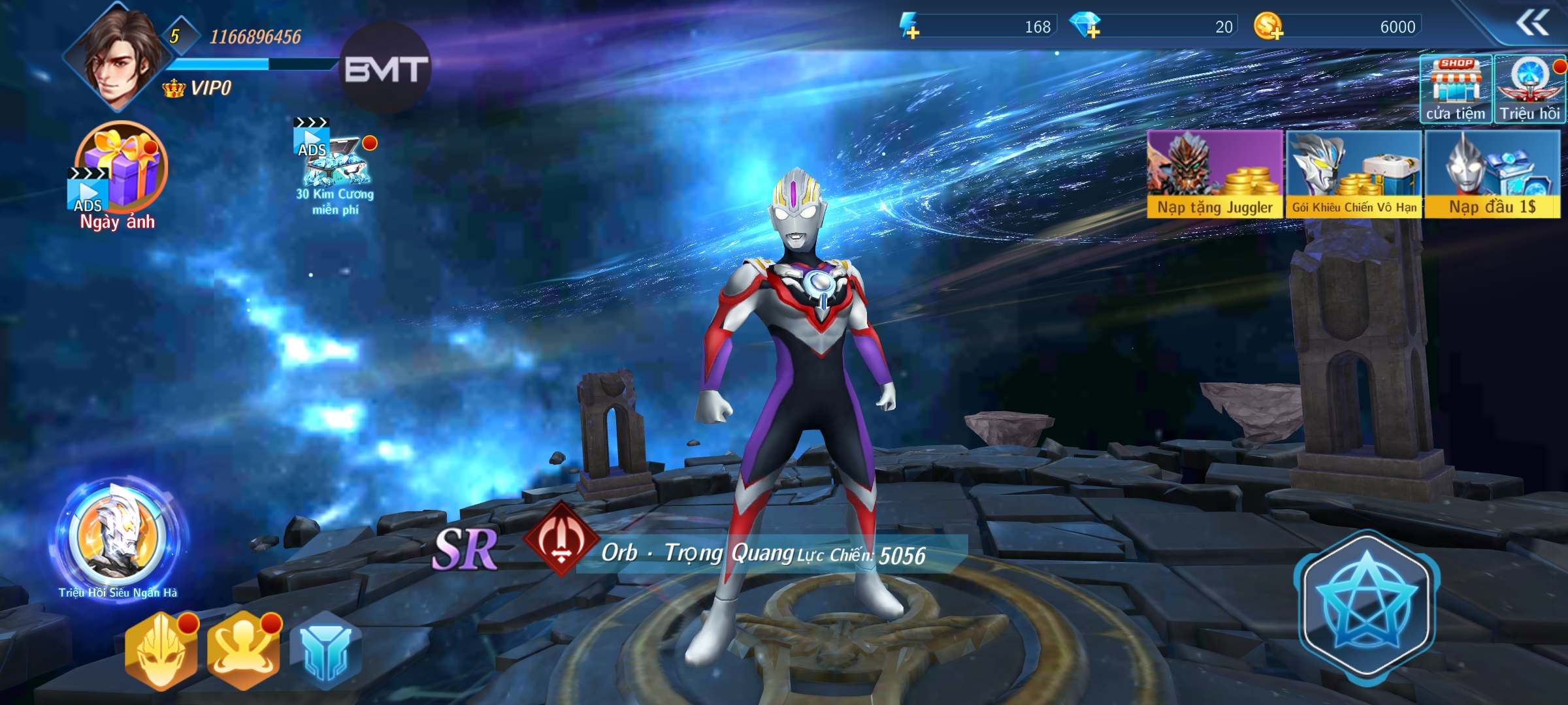 Game Ultraman: Fighting Heroes Cho Android