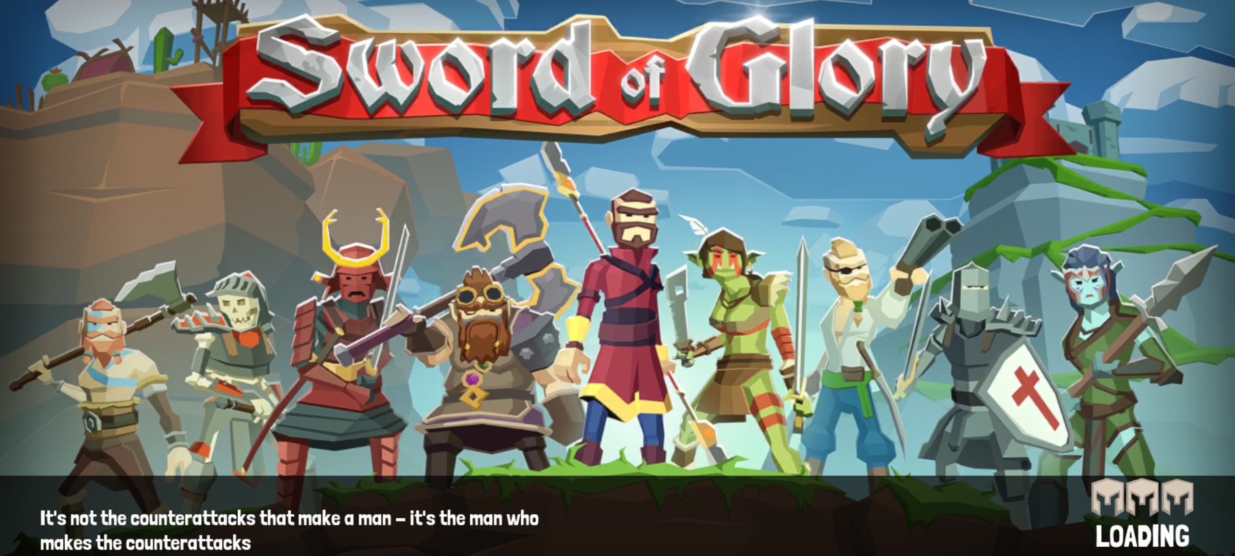 Game Sword of Glory Skill Based RPG Cho Android