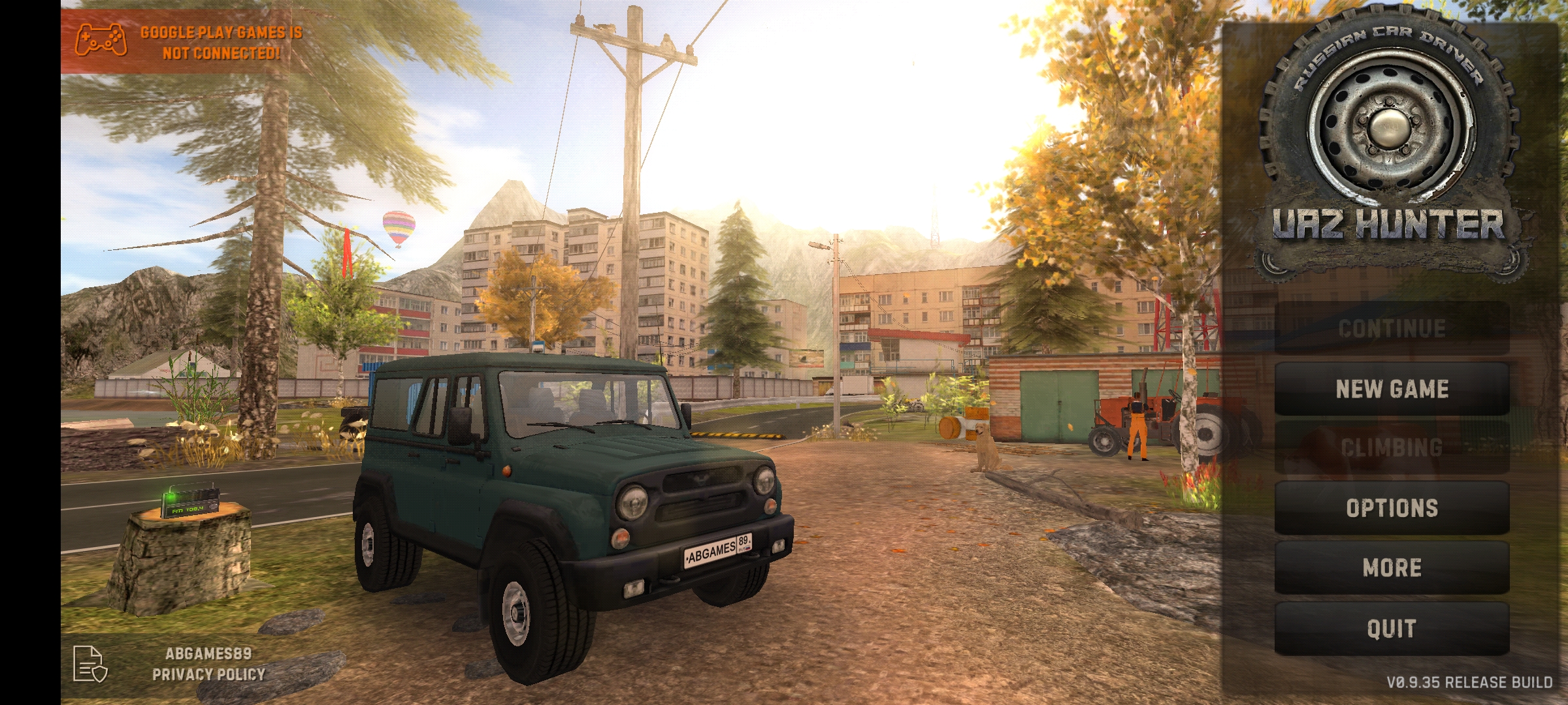 [Game Android] Russian Car Driver UAZ Hunter
