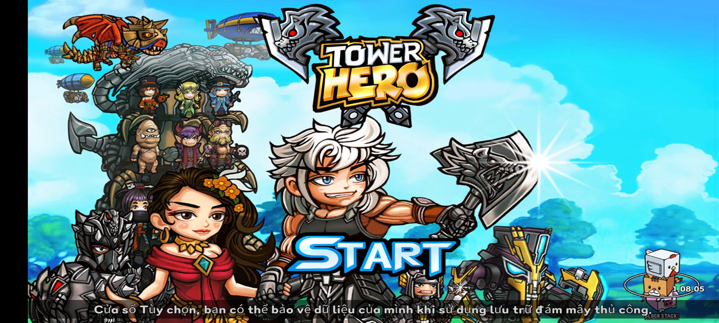Tower Hero Game Anh Hùng Tháp Tiếng Việt Cho Android