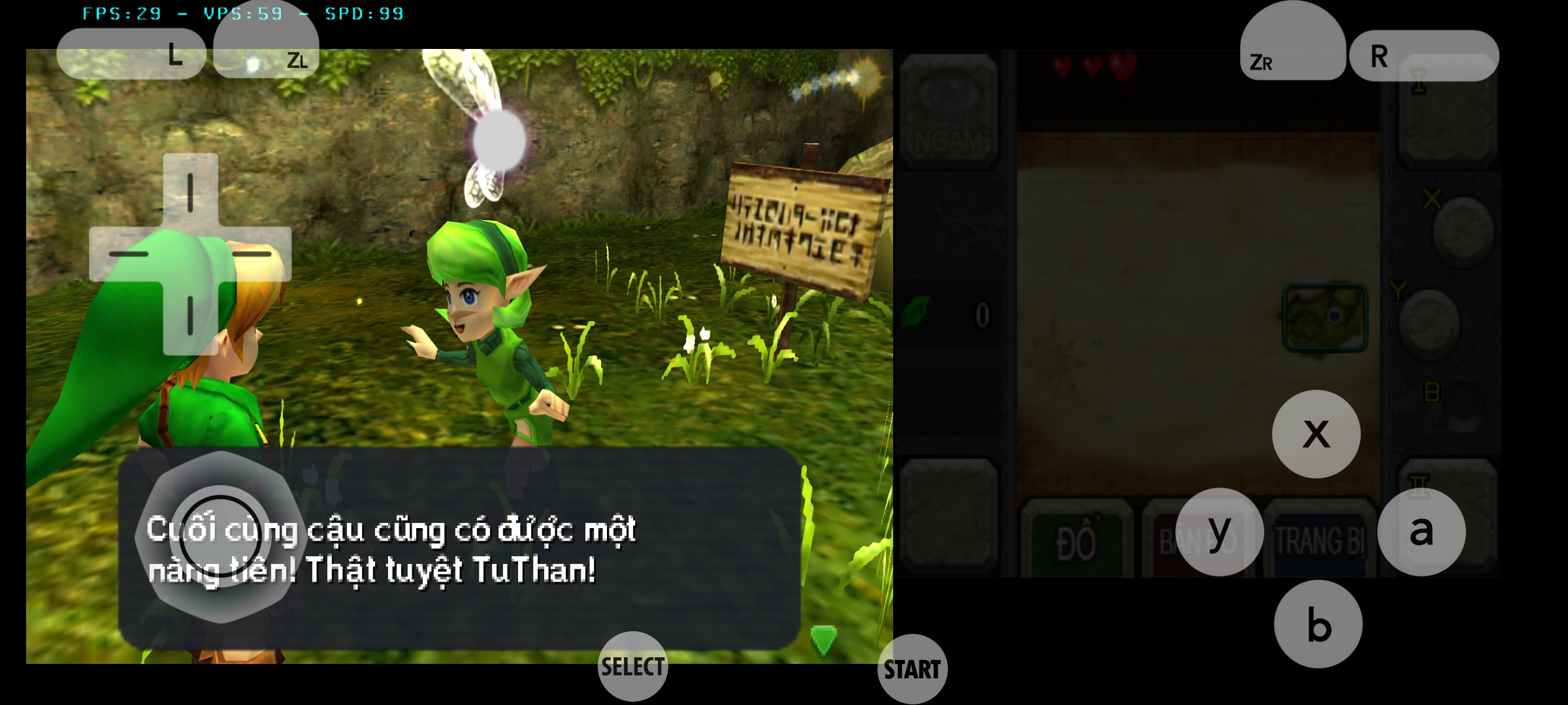 Game 3DS The Legend of Zelda: Ocarina of Time 3D Việt Hóa Cho Android