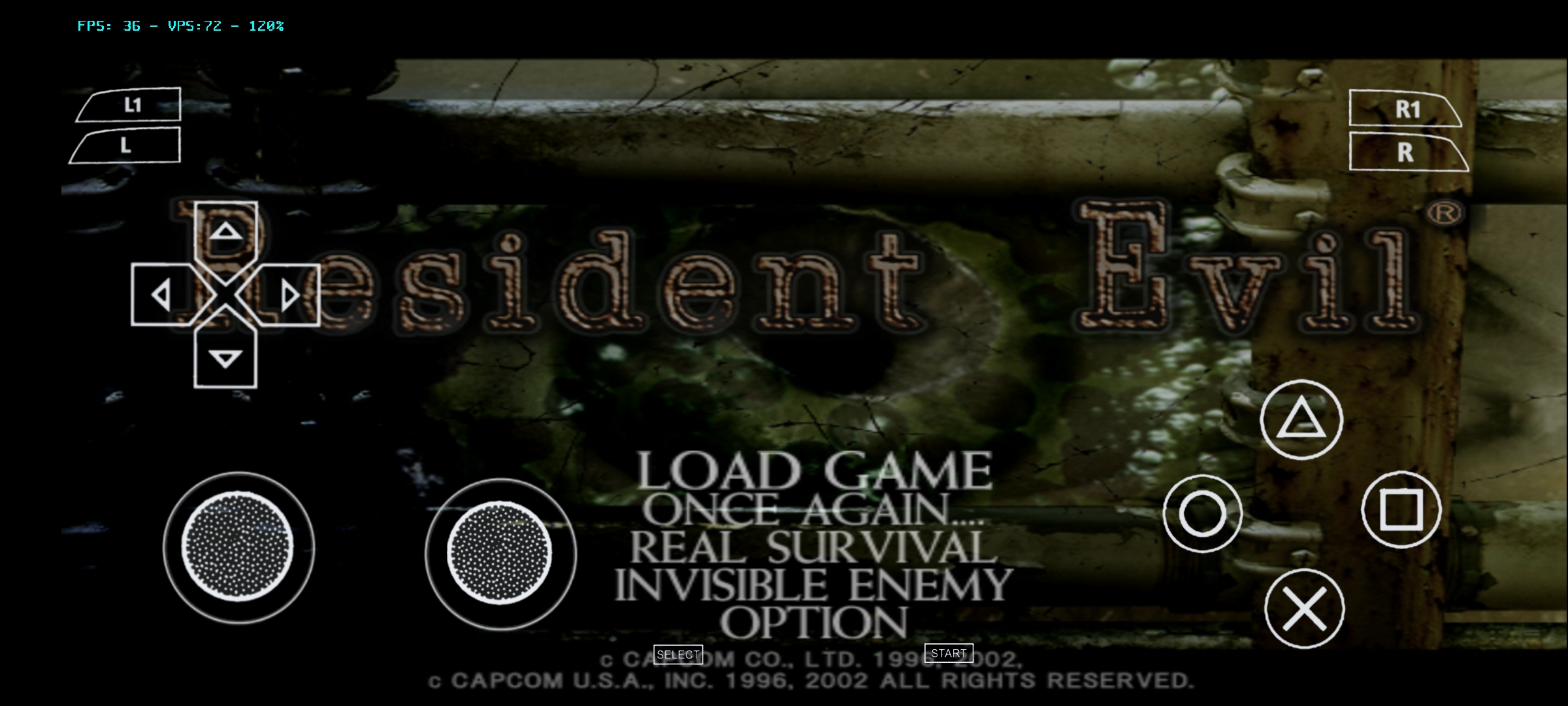Game Cube/Dolphin Resident Evil HD Remaster Cho Android