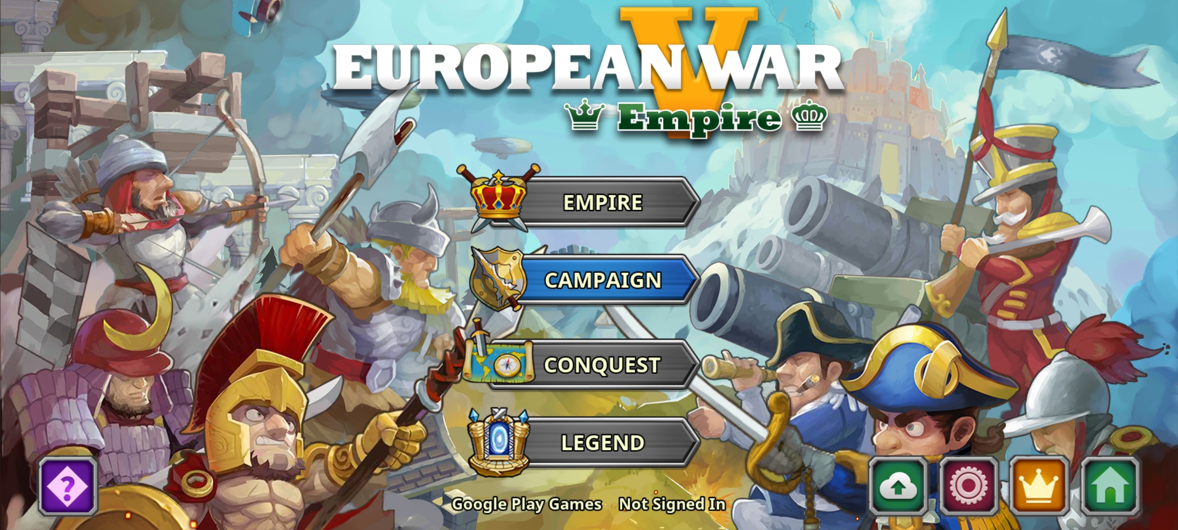 [Game Android] European War 5: Empire-Strategy