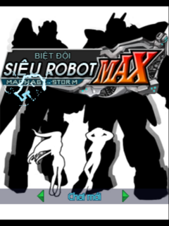 (Game Java) Biệt Đội Siêu Robot - Max