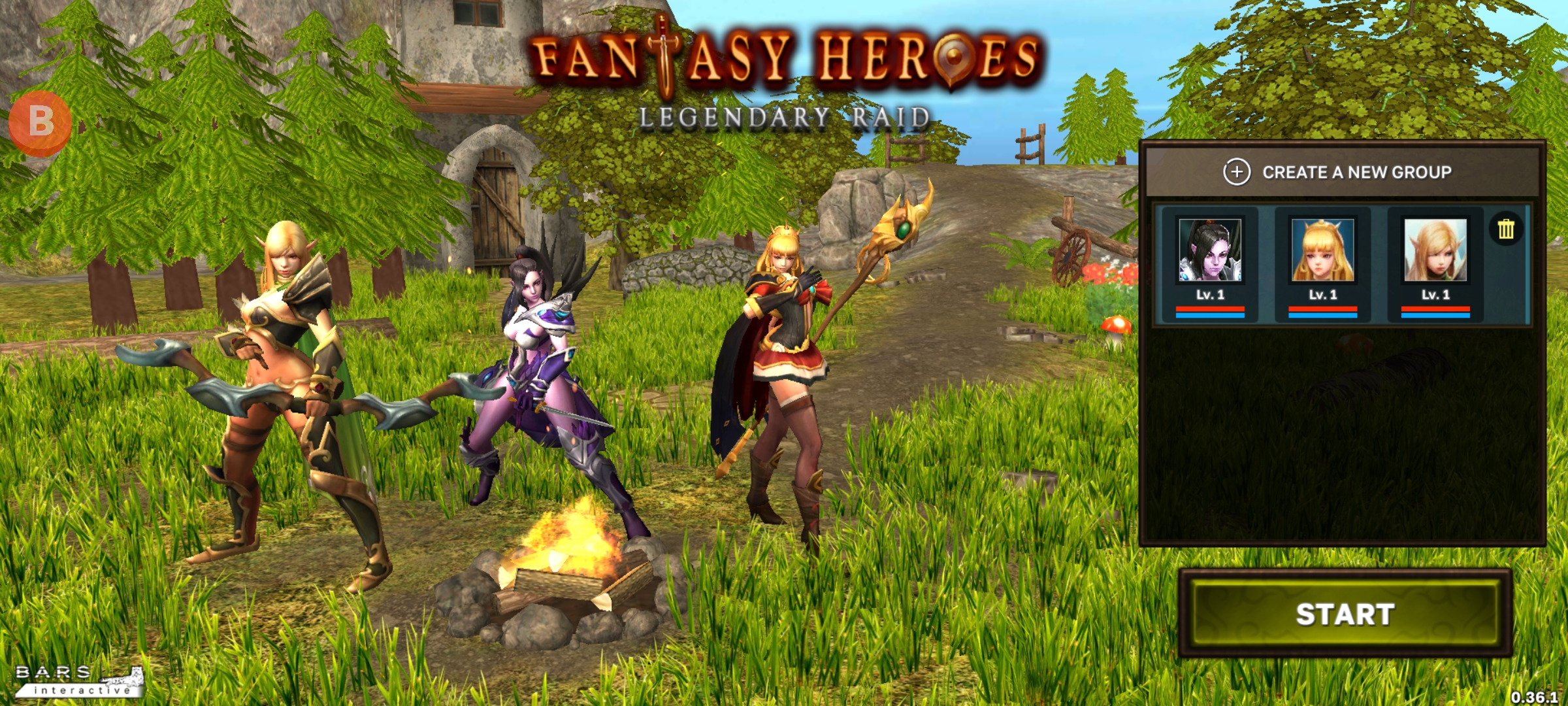 [Game Android] Fantasy Heroes: Epic Raid RPG