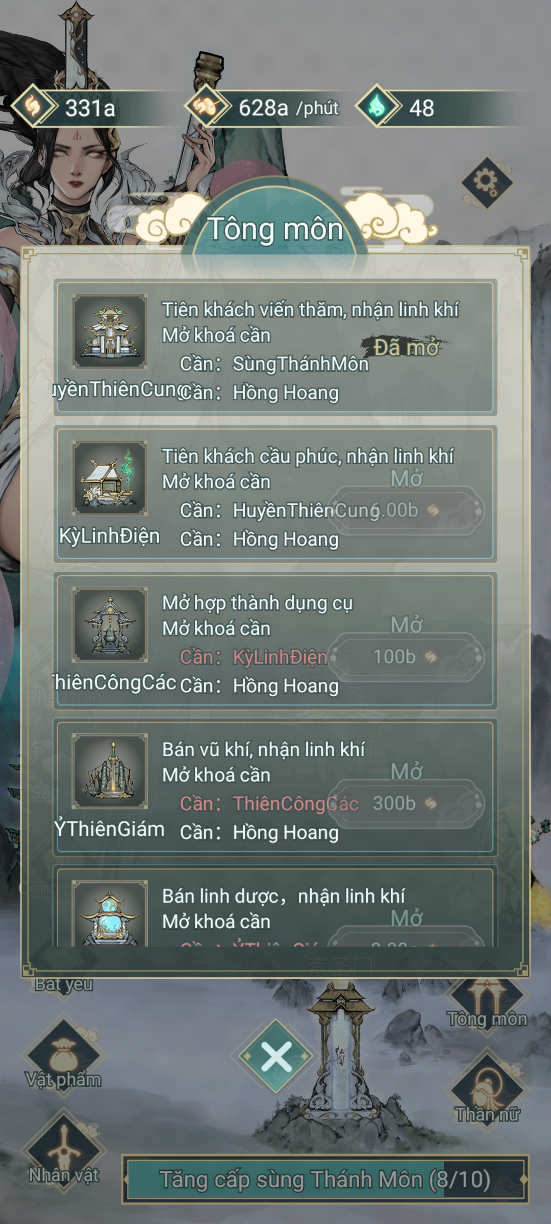 Game Thần Nữ Tiên Tông Việt Hóa Cho Android