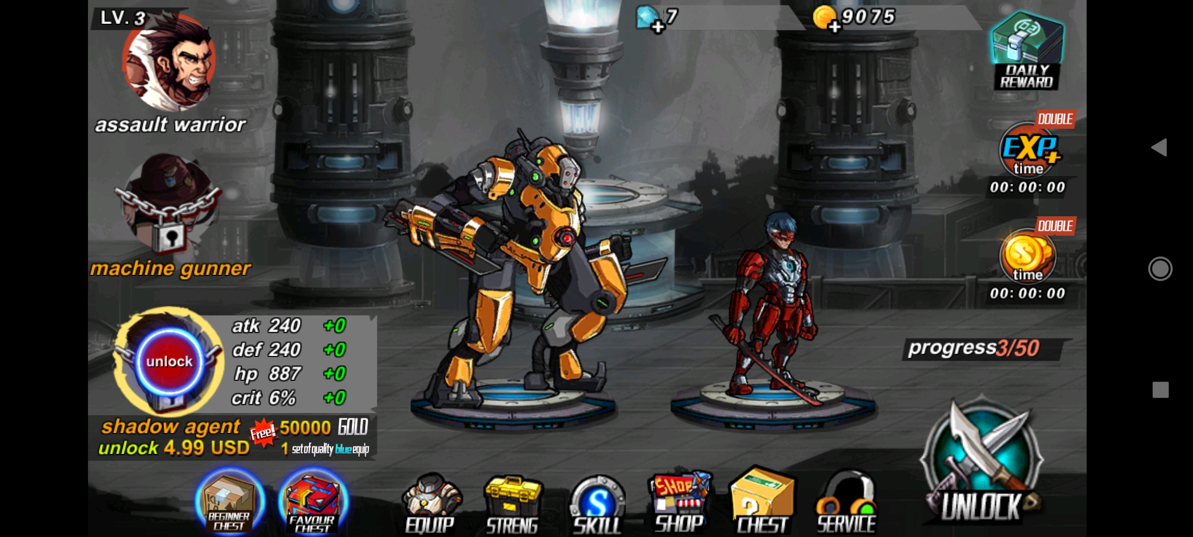 Game Mecha Agent Cho Android