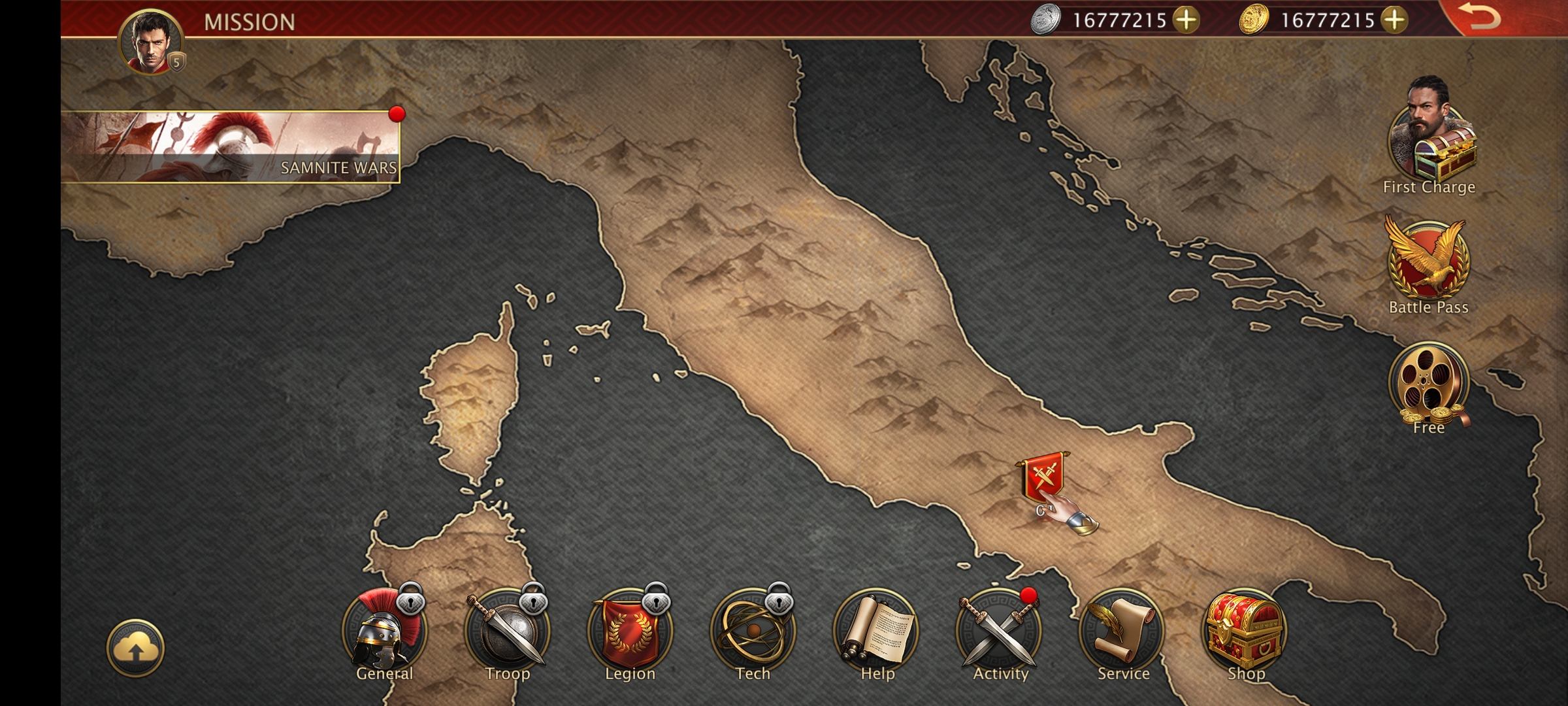 Game Rome Empire War Cho Android