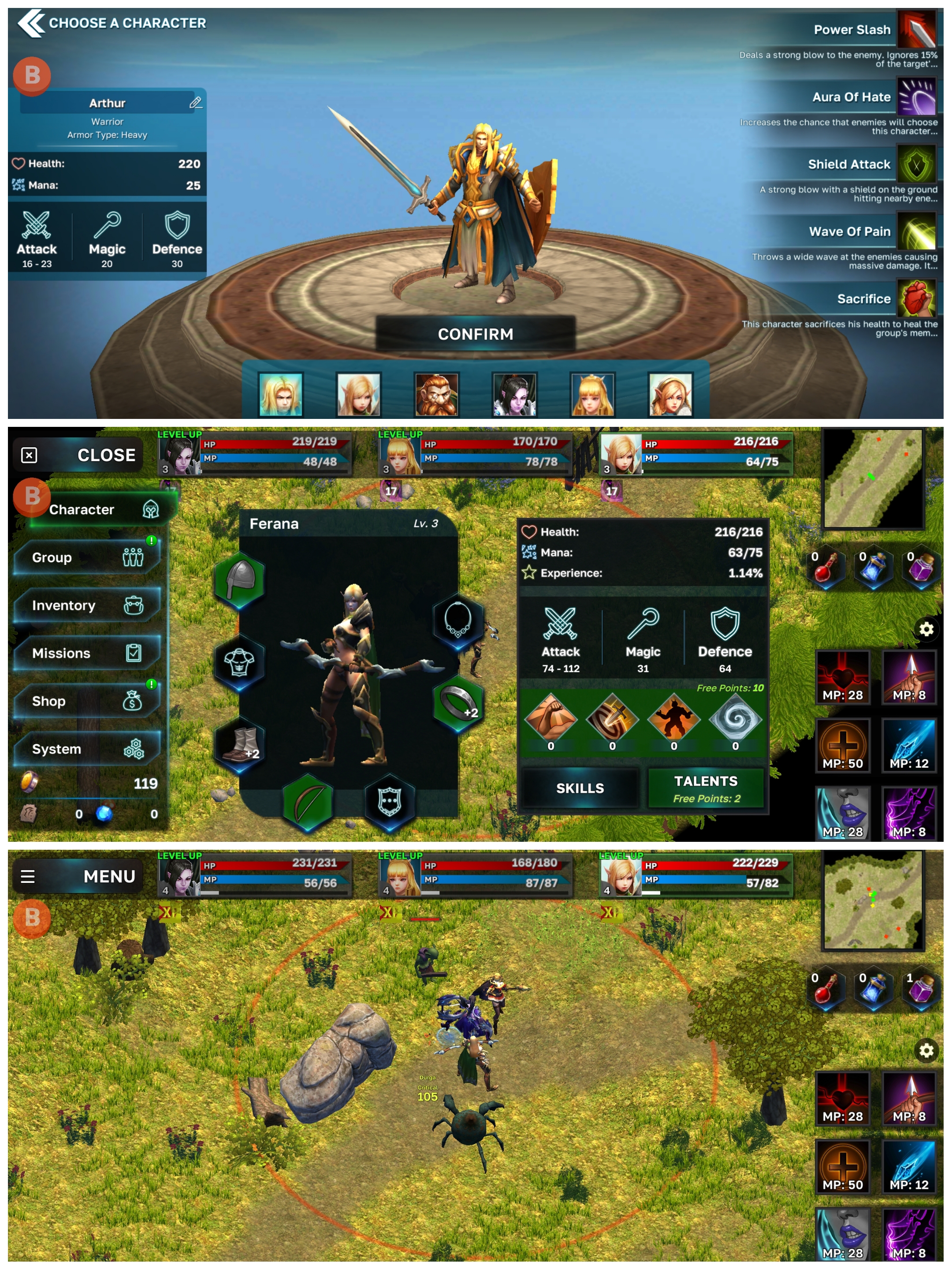 [Game Android] Fantasy Heroes: Epic Raid RPG