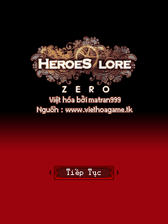 (Game Java) Heroes Lore Zero Việt Hoá Unlock Nhân Vật, Shop bán đồ Hiếm