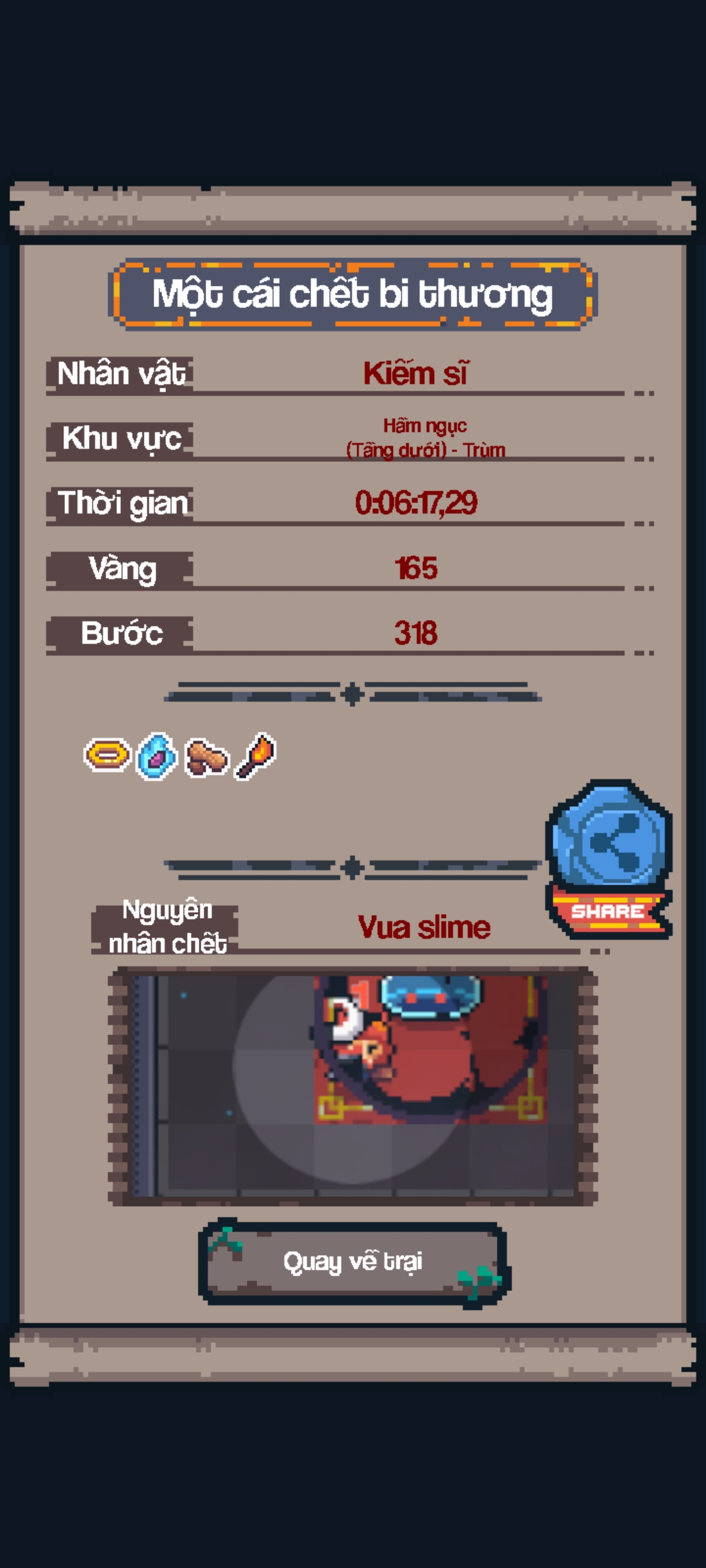 Game Guidus: Pixel Roguelike RPG Tiếng Việt Cho Android