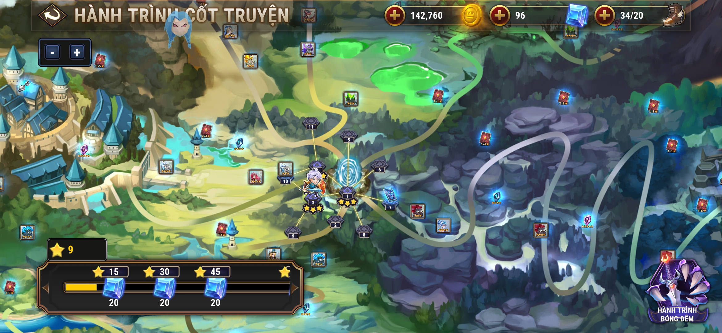 [Game Android] Fantasy League: Turn-based RPG Tiếng Việt