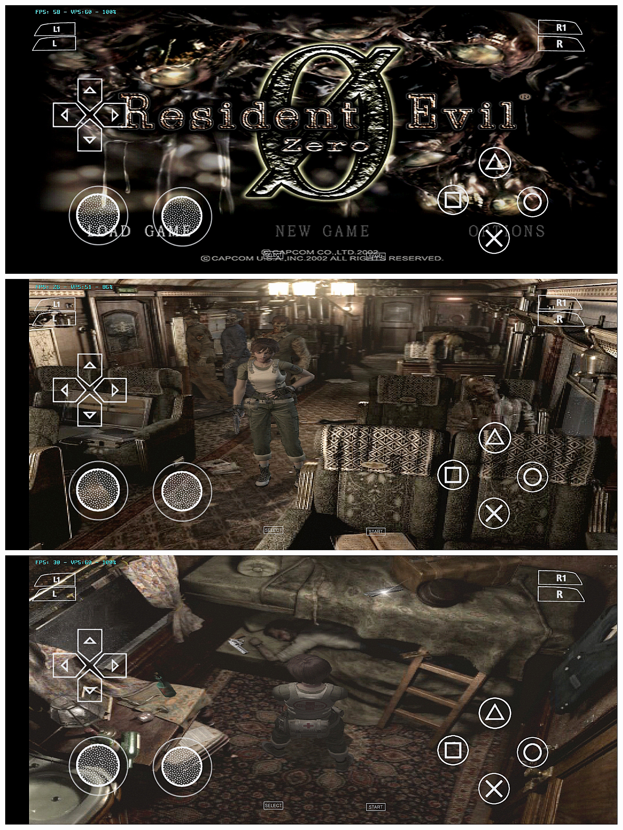[Game Cube] Resident Evil 0 Zero HD Remastered Cho Android